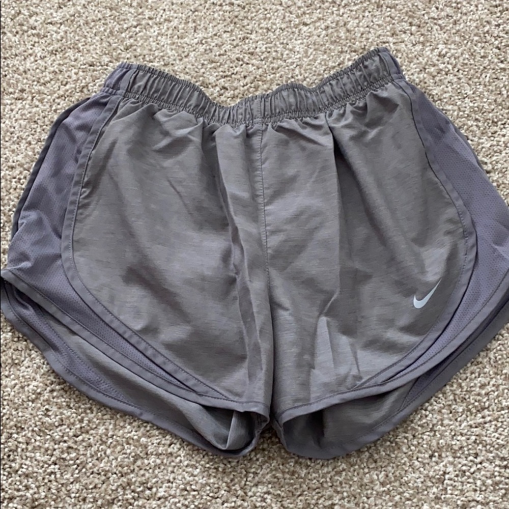 Gray Nike Dri-Fit Shorts